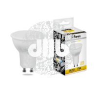 Лампа светодиодная LED 7вт 230в GU10 теплая