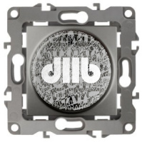 Розетка 2P+E Schuko, 16A-250В, Эра12, графит, 12-2101-12