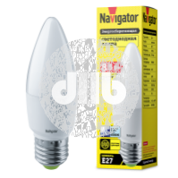 Лампа светодиодная LED 8.5вт Е27 дневной матовая свеча