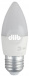 Лампа светодиодная LED B35-8W-840-E27,свеча,8Вт,нейтр,E27