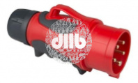 Вилка кабельная 32А/400V/3P+N+E/IP44 серия GRIP