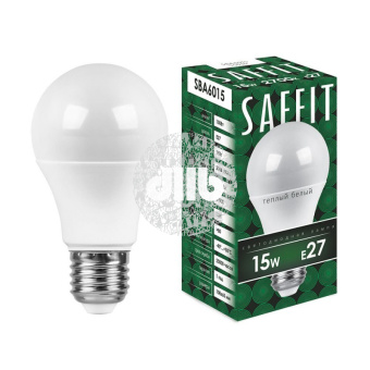 Лампа светодиодная LED 15вт Е27 теплый