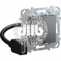 HDMI-коннектор с переходником графит