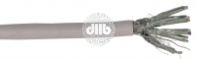 Витая пара S/FTP кат.6A 4x2х23AWG solid LSZH 305м серый ITK