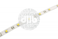 Лента светодиодная LEDx30/м 5м 7.2Вт 12В IP20 теплый белый