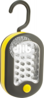 Фонарь светодиодный NPT-W02-3AAA 24+3LED пластик+резина