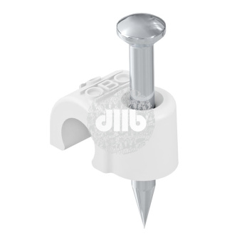Крепежная скоба с гвоздем 11mm, L35