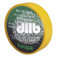 Изолента ПВХ цвет желтый 15мм x 20 м d=74мм