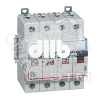 Выключатель автоматический четырехполюсный 50А D DX3 6kA/10kA