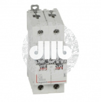 Выключатель автоматический двухполюсный 6А С DX3 6kA/10kA
