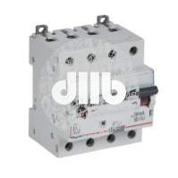 Выключатель автоматический дифференциального тока DX3 B13А 4П 30mА-А