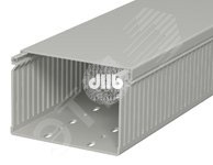 Распределительный кабельный канал LK4 80x120x2000 мм (ПВХ, серый)
