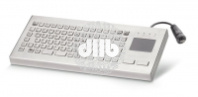 USB-клавиатура международная, KV25605 INOX с IP67 USB-разъемом типа A, в комплекте защитный колпачок
