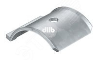 Пластина для U-образной скобы 22-28mm