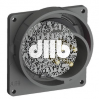 Вилка с прямым фланцем Easy&Safe 316EBU1W 16A 3P+E IP67 1ч
