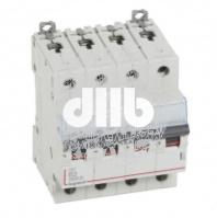 Выключатель автоматический четырехполюсный 3А B DX3 6kA/10kA