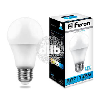 Лампа светодиодная LED 12вт Е27 дневная