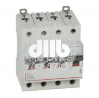 Выключатель автоматический четырехполюсный 32А С DX3 6kA/10kA