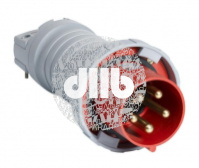 Вилка кабельная 363P 7W 63А 3P +E IP 67 7ч