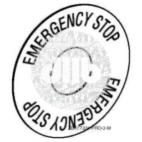 Маркировка EMERGENCY STOP