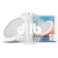 Светильник светодиодный ДВО-16Вт DIM+CCT Smart Home Gauss