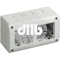 Корпус защищенный IP40 2+2 модуля