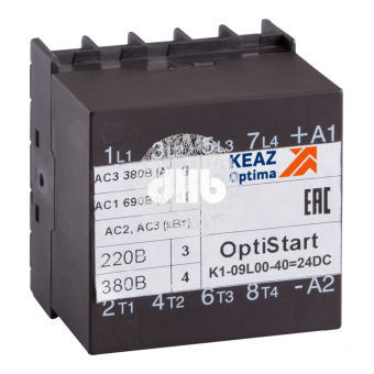 Мини-контактор OptiStart K1-09L00-40=24DC