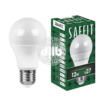Лампа светодиодная LED 12вт Е27 теплый