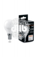 Лампа светодиодная LED 9вт Е14 теплый матовый шар Feron.PRO OSRAM