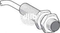 Датчик индуктивный цилиндрический M8 12 24В DC
