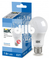 Лампа светодиодная LED 7вт Е27 дневной ECO