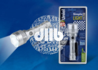 S-LD044-C Silver Фонарь Uniel серии Стандарт «Simple Light — Gambit», пластиковый корпус, 0,5 Watt L