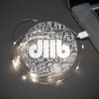 Гирлянда Роса 5 м, 50 LED, USB, белое свечение NEON-NIGHT