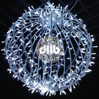 Шар светодиодный 2х450LED эффект мерцания белый