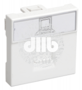 Розетка компьютерная RJ45 UTP категория 5e 2 модуля