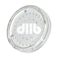 Лампа светодиодная LED 6Вт GX53 510Лм теплый прозрачная ECO