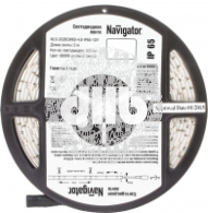 Лента светодиодная LEDх60/м 5м 4.8w/m 12в IP65 дневной