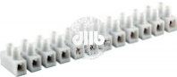 LD226-3A Колодка клеммная винтовая, линейка 12 штук, полипропилен