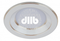 KL LED 15-9 WH/GD Точечные светильники ЭРА светодиодный круглый''золотая окантовка'' 9W 4000K, белый