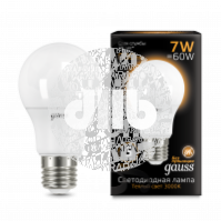 Лампа светодиодная LED 7вт 230в А60 Е27 теплый
