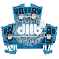 Клемма проходная WDK 2.5 ZQV BL