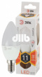 Лампа светодиодная LED B35-11W-827-E14  (диод, свеча, 11Вт, тепл, E14) (10/100/4000) ЭРА
