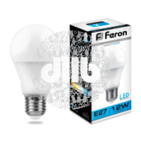 Лампа светодиодная LED 12вт Е27 дневная