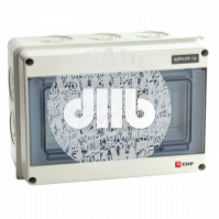 Щит распределительный навесной ЩРн-П-12 IP65 пластиковый 199х255х109