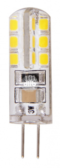 Лампа светодиодная LED 3Вт G4 200Lm теплый 220V/50Hz