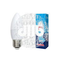Лампа светодиодная LED-C37-11W/NW/E27/FR/NR Форма свеча, матовая. Серия Norma. Белый свет (4000K). К