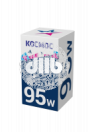 Лампа накаливания ЛОН 95Вт А55 230В Е27 прозрачная Космос
