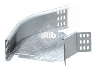 Секция угловая 45град. 85x300 горячий цинк