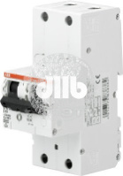 Выключатель автоматический двухполюсный 16А S752DR-E16 селективный