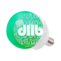 Лампа шар DIA 100 12LED E27 зеленый